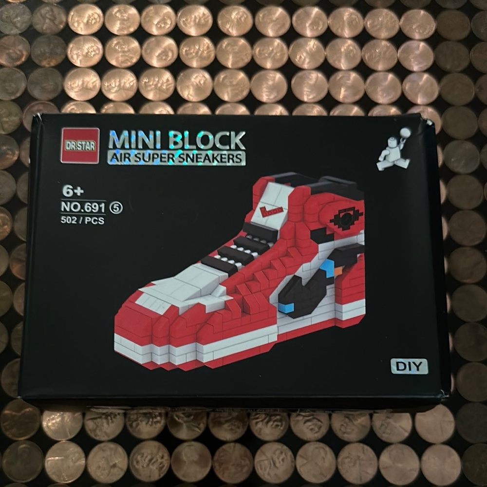 Red High-Top Basketball Sneaker